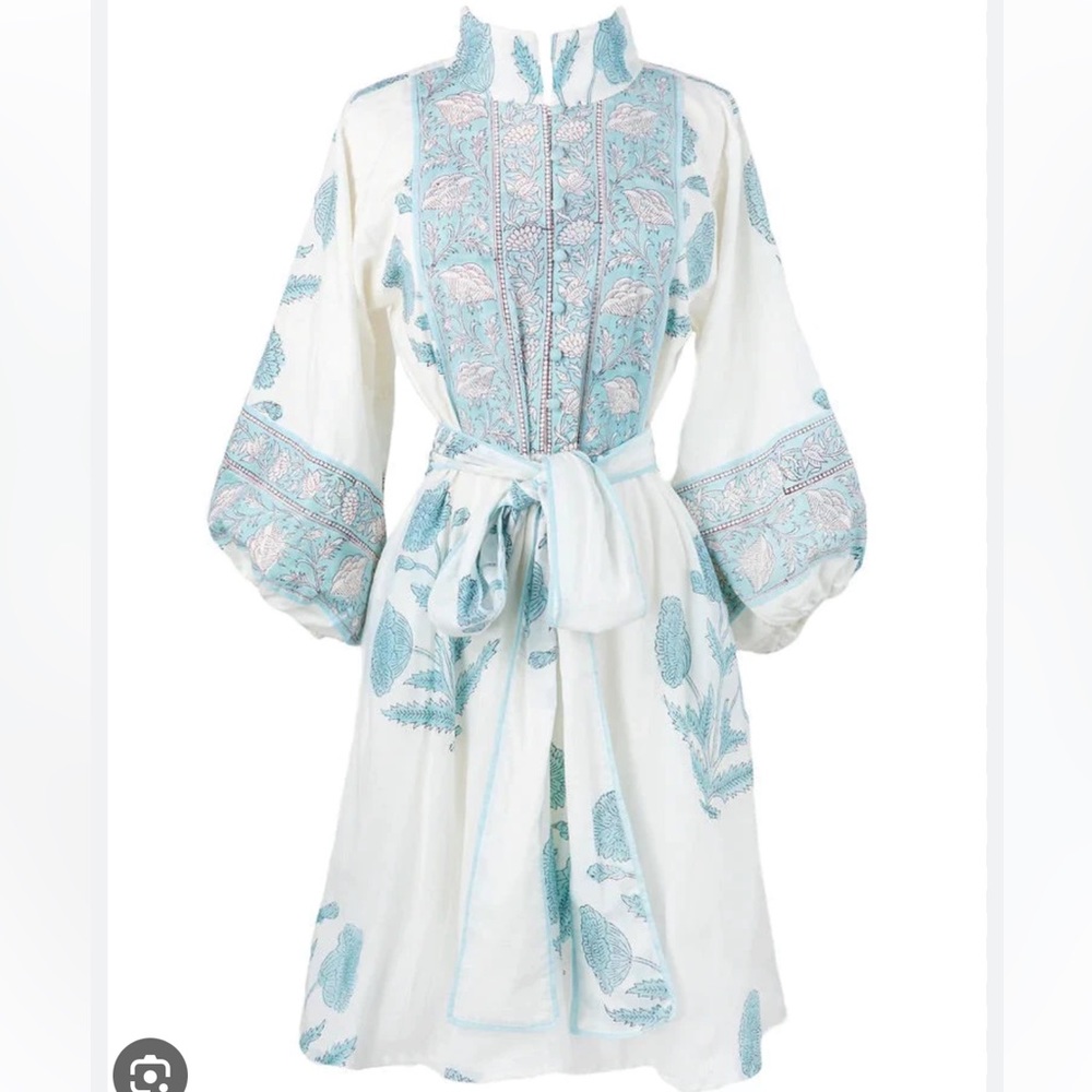 ISO Sue Sartor Flounce dress